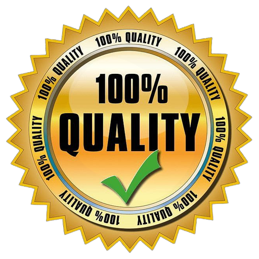 100% quality guarantee